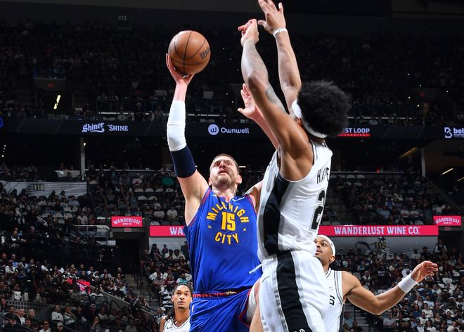 掘金胜马刺锁定西部第三 西部季后赛对阵出炉